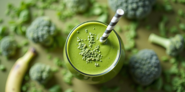 Broccoli Microgreens Smoothie