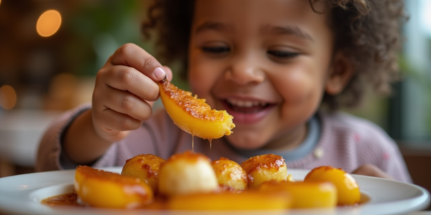 Caramelized Banana & Mango Dessert