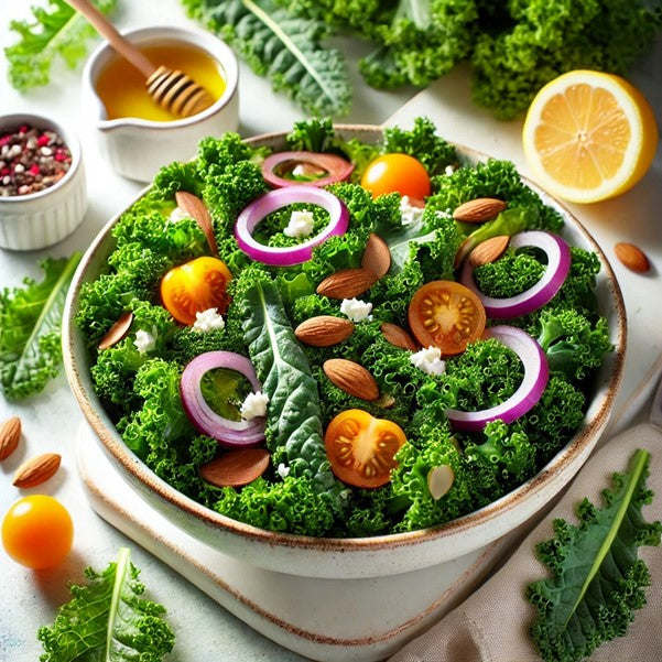 Curly Kale Salad