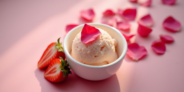 Rose Petal & Strawberry Sorbet
