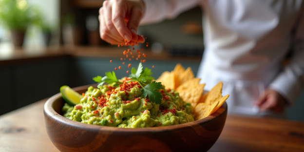 Spicy Red Chili Guacamole