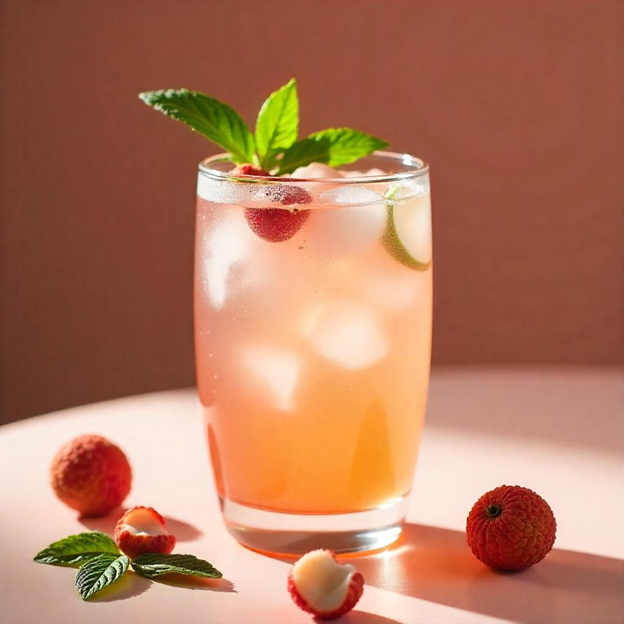 UNS Lychee & Lime Sparkling Cooler