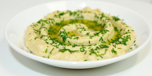 UNS Parsley Microgreens Hummus