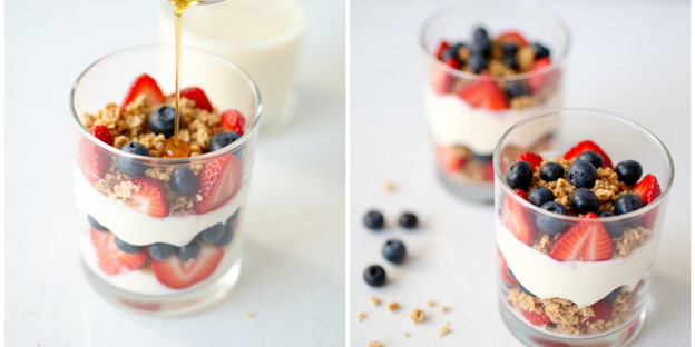 Berry Blast Breakfast Parfait