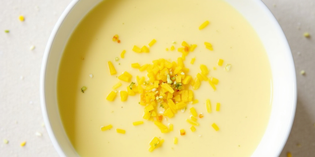 Chilled Mango & Coconut Soup