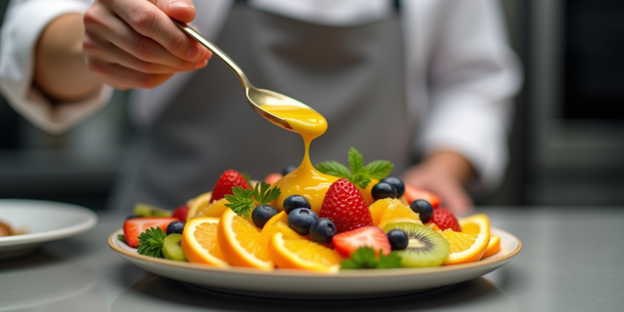 Fresh Fruit Salad with Citrus Dressing
