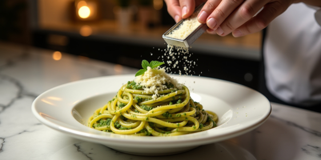 Oregano Pesto Pasta