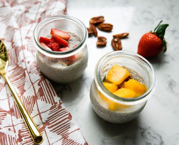 Strawberry & Orange Chia Pudding