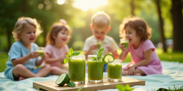 UNS Basil and Cucumber Refresh Juice