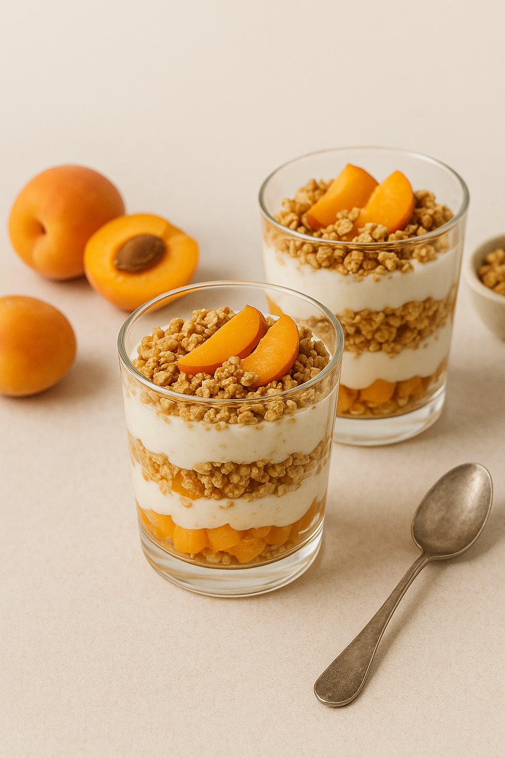 UNS Fresh Apricot & Yogurt Parfait