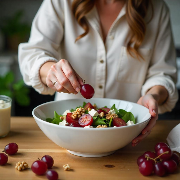 UNS Red Grape & Walnut Salad