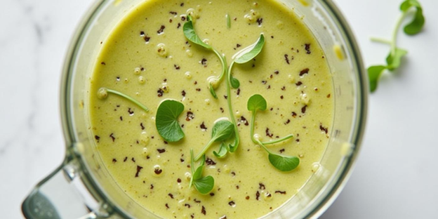 UNS Shiso Green Microgreens Dressing for Salads