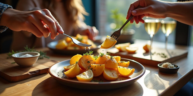 UNS Thyme Lemon Roasted Potatoes