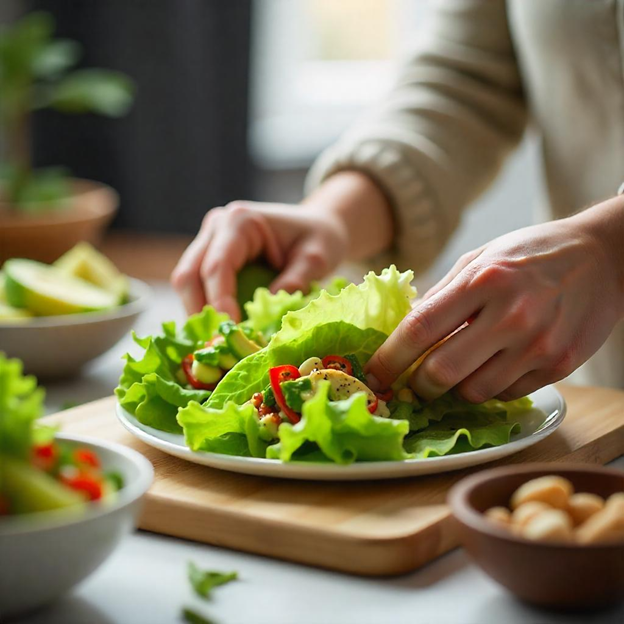 Unsberg Lettuce & Avocado Wraps