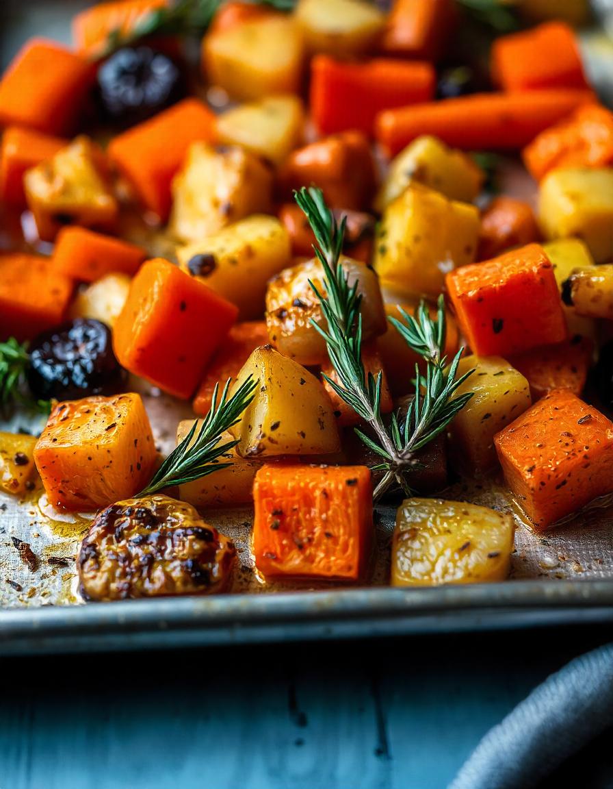 Rosemary Roasted Vegetables