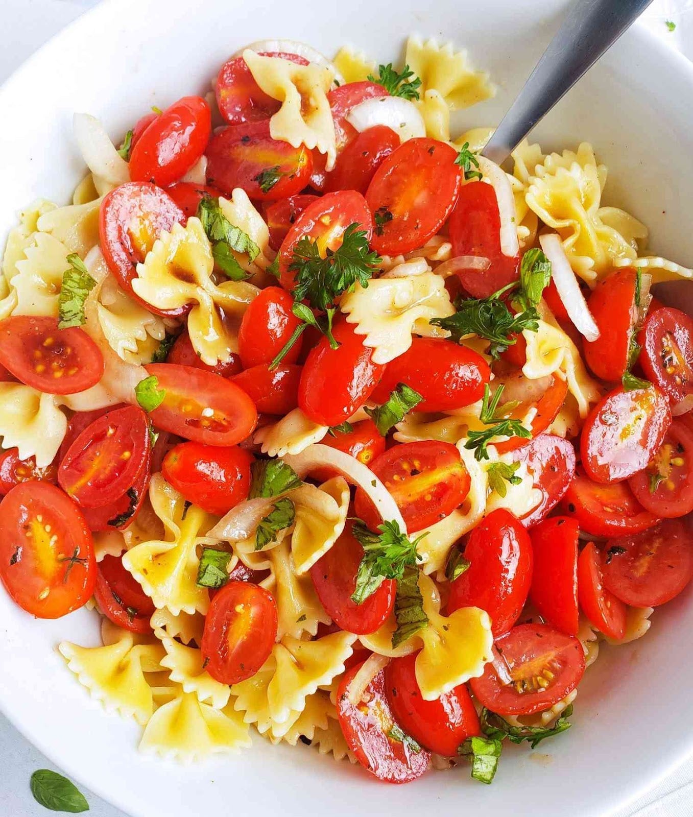 Tomato Basil Pasta Salad
