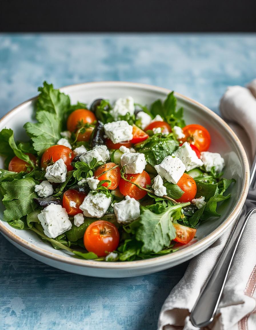 Mediterranean Herb Salad