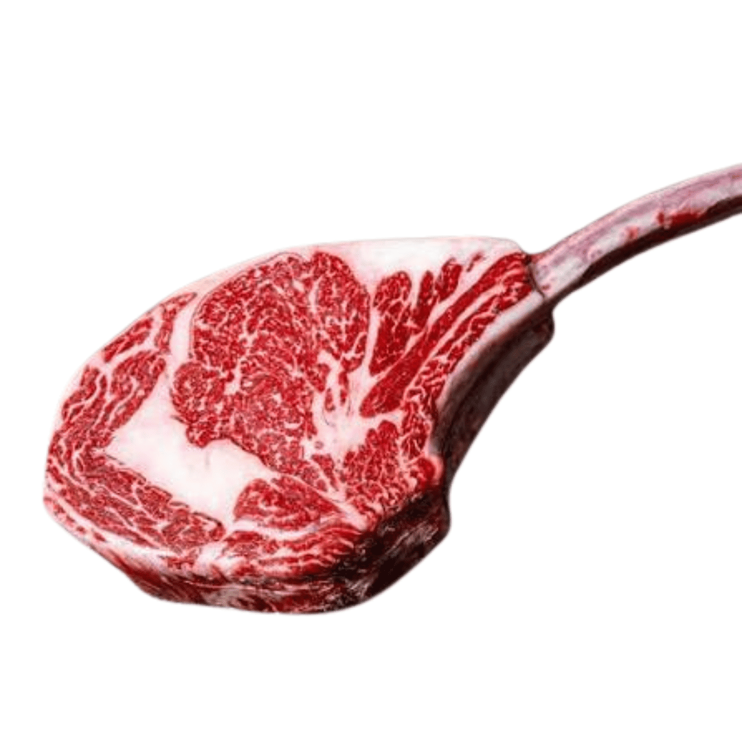 Grass Fed Wagyu Tomahawk 8+ MB