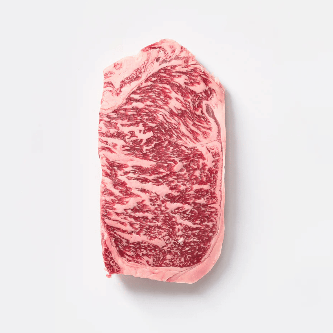 Grass Fed Wagyu Striploin 8+ MB