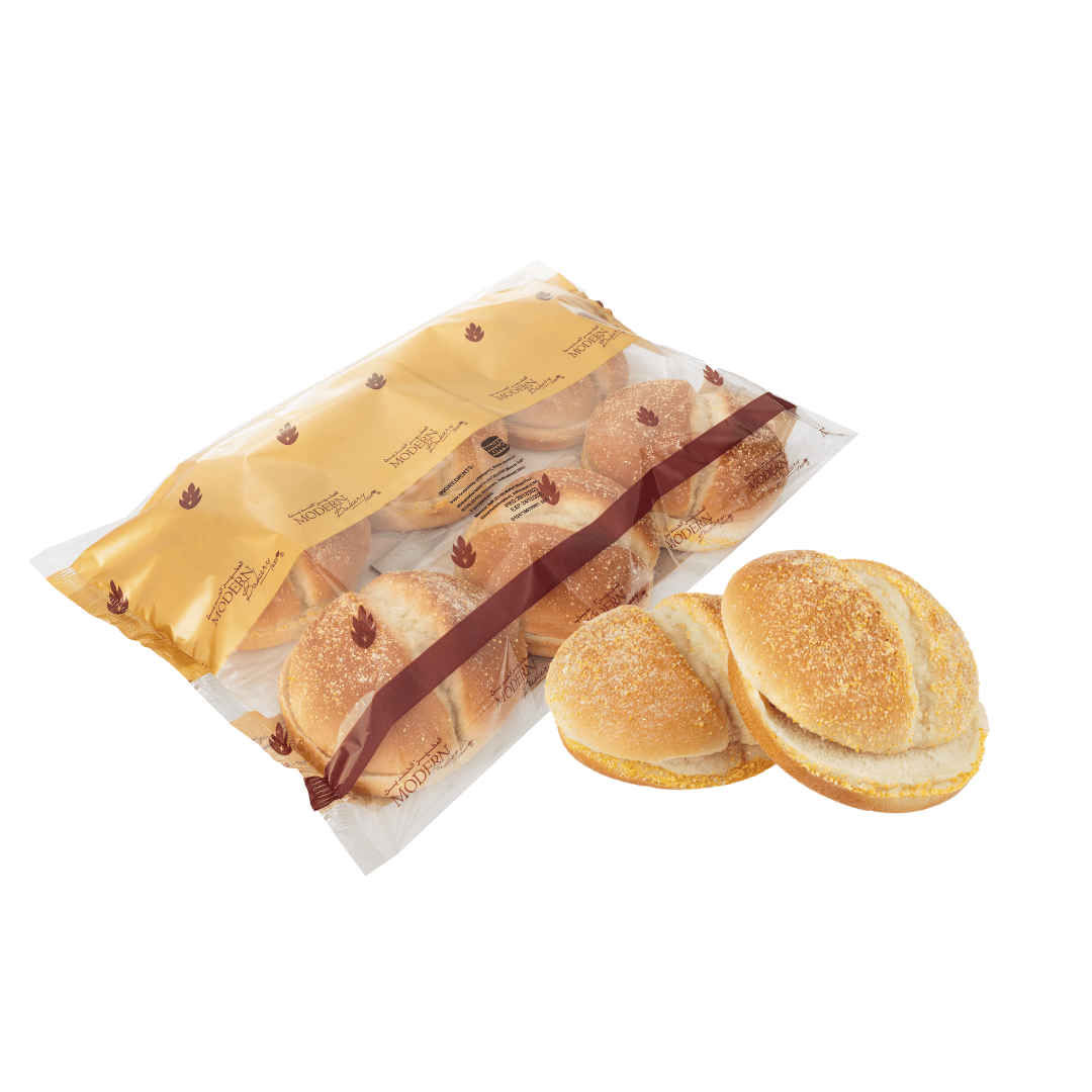 Bread Bun 4.5" Corndusted Sliced Splited