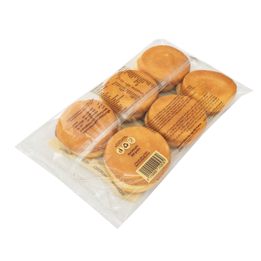 Bread Bun 4" Bueno Brioche Plain