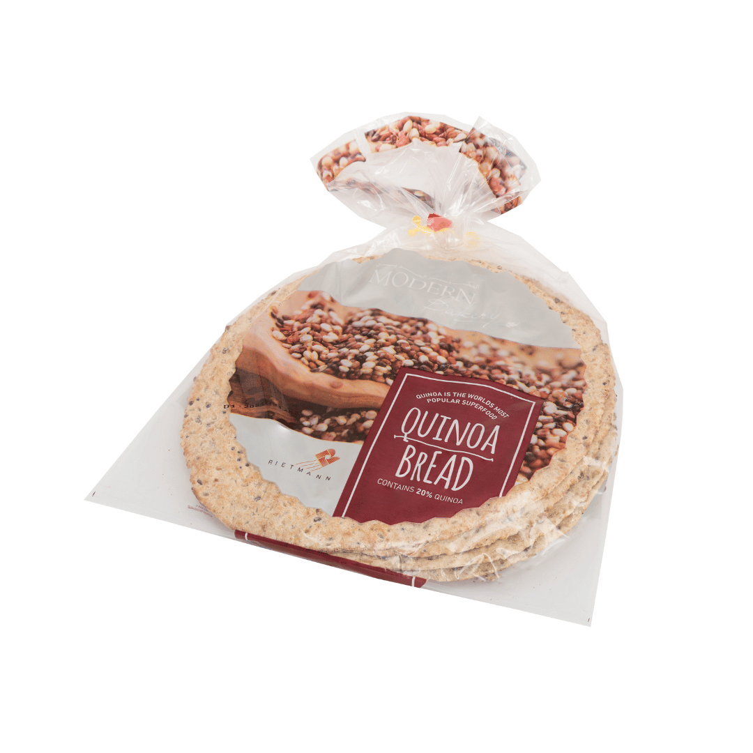 خبز الكينوا المسطح متوسط