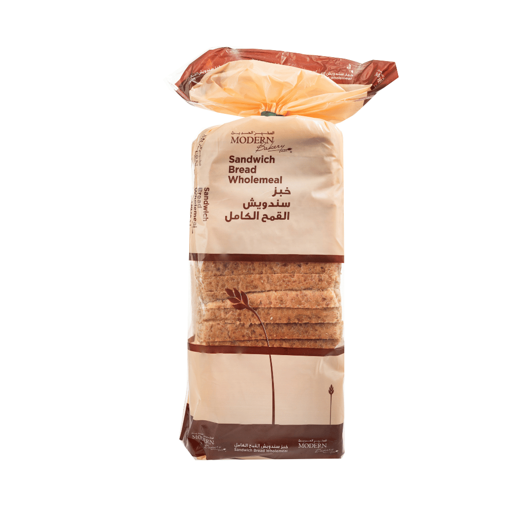 خبز التوست ساندويتش أسمر كامل