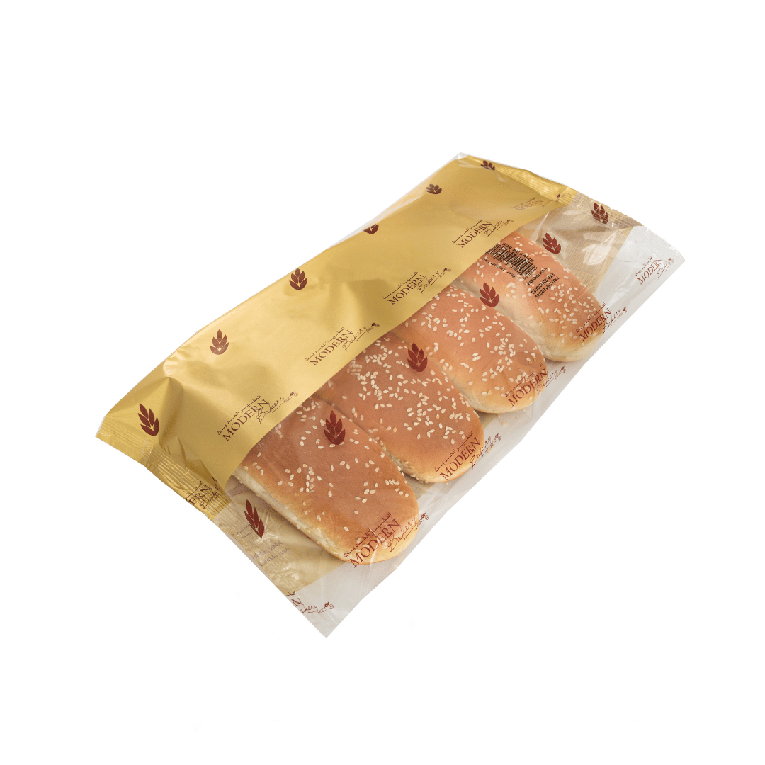 Bread Roll English White Seeded 4.5 Cm