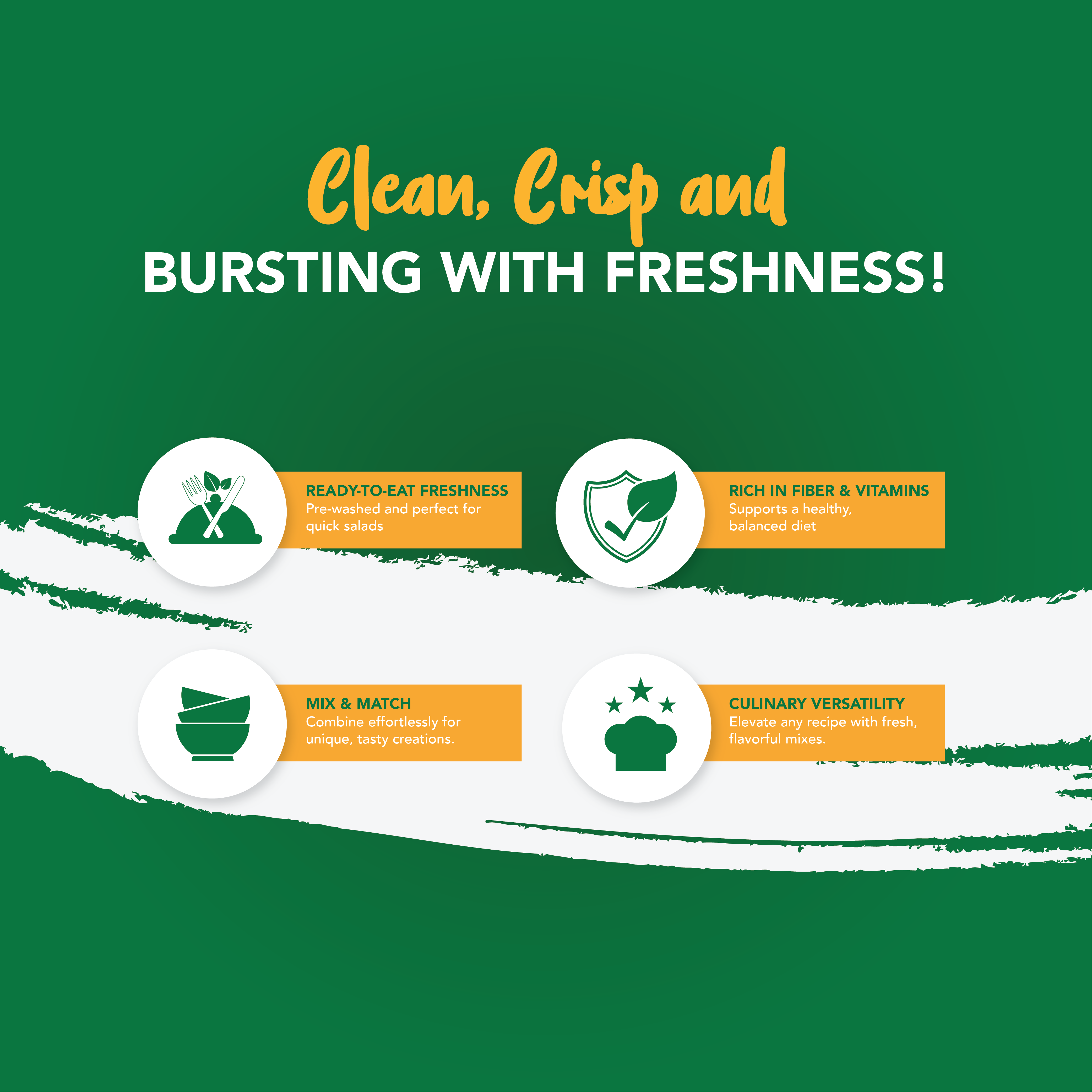 UNS Green Shiso Leaves Clear Pet Box