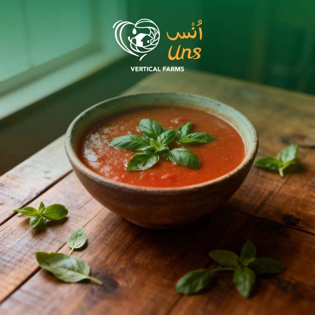 Aromatic basil leaves for pasta and salads