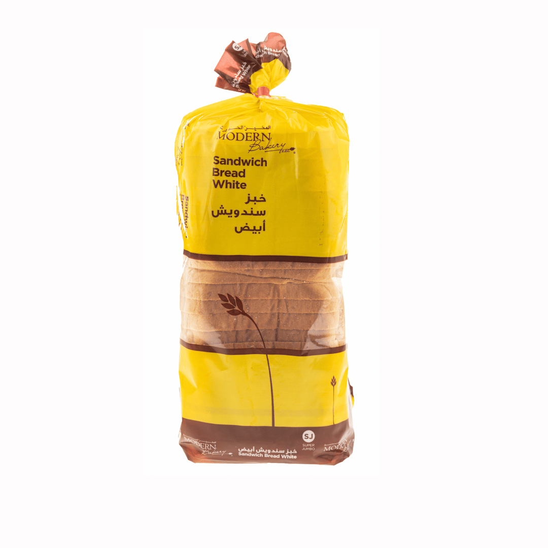 خبز توست أبيض