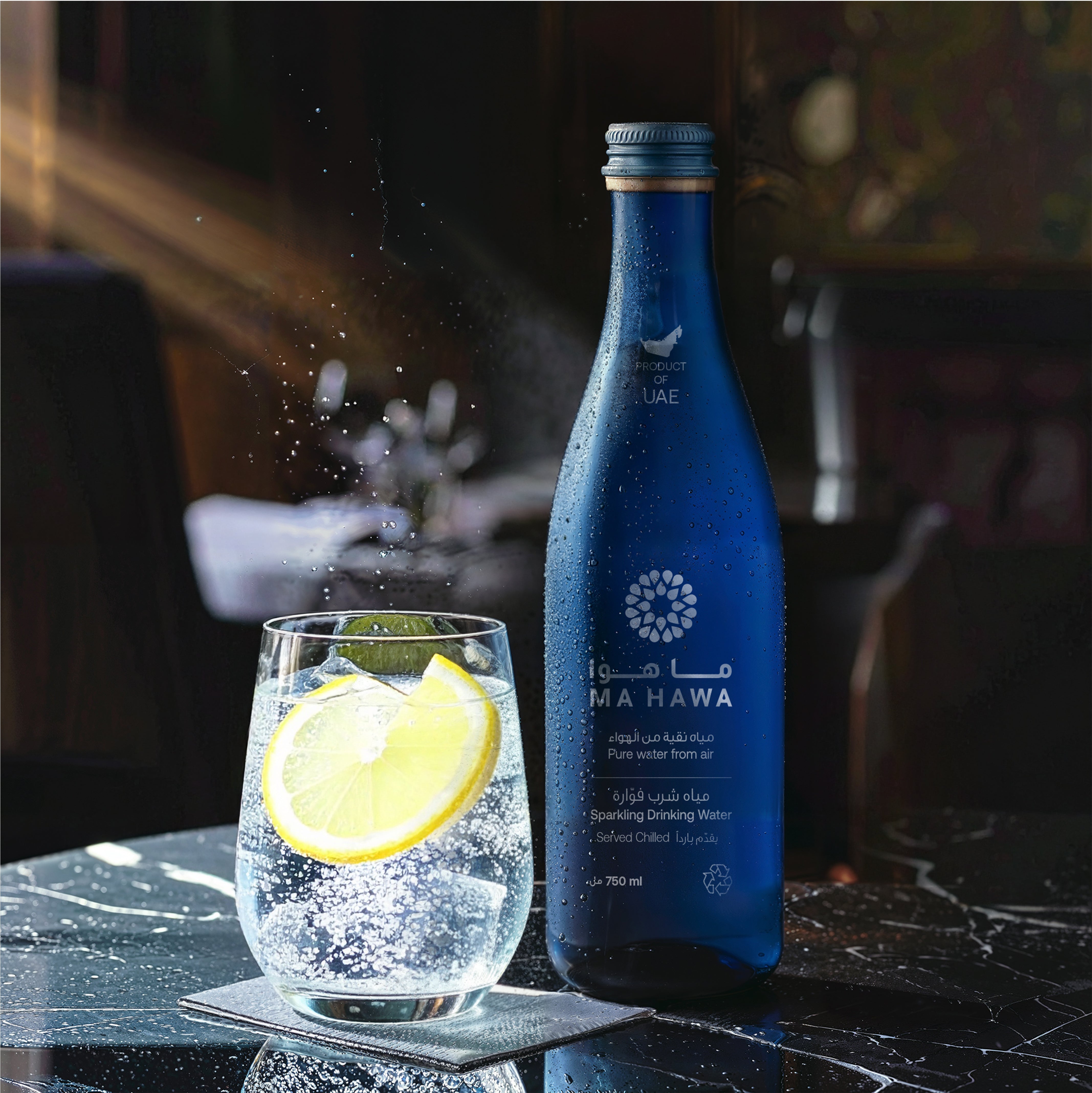 Ma Hawa Premium Sparkling Water 250ml x 12