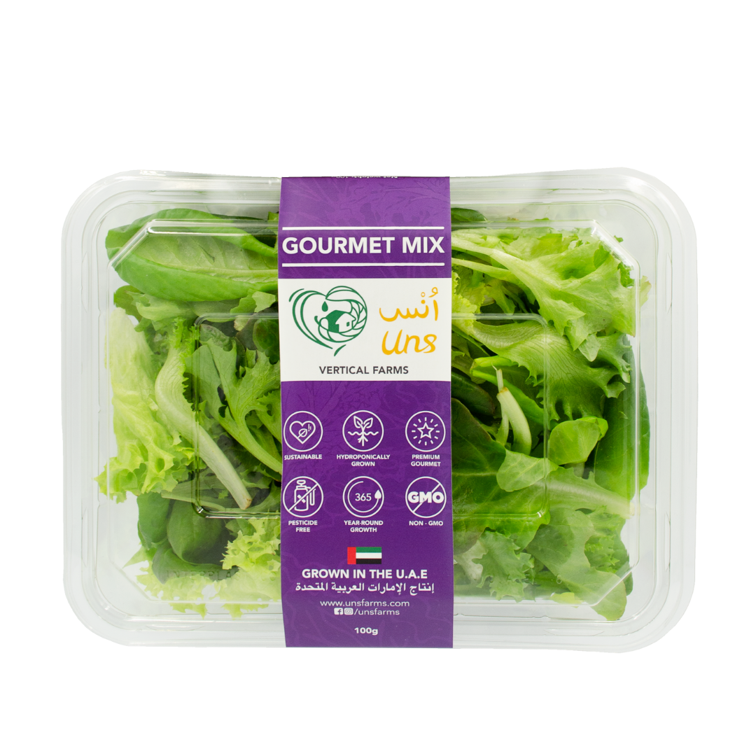 UNS Gourmet Mix 100g Clear Pet Box