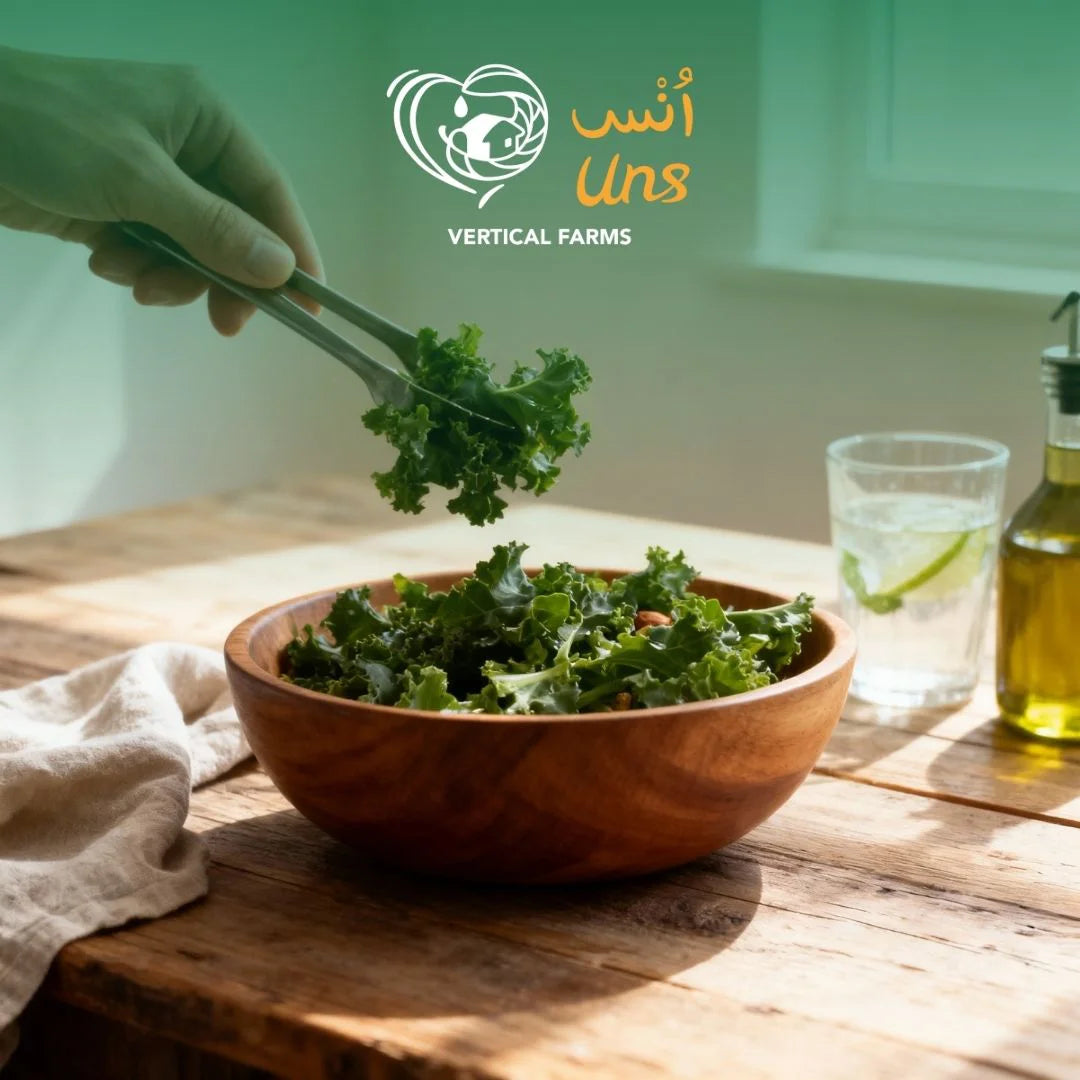 Uns Baby Kale (Pure Leaf) 1Kg Clear Pet Bag