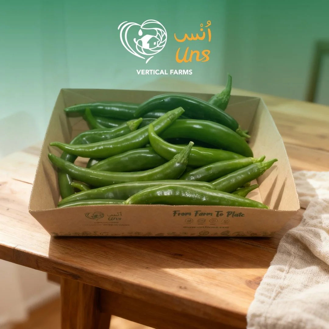 Uns Chilli Green Long 350G