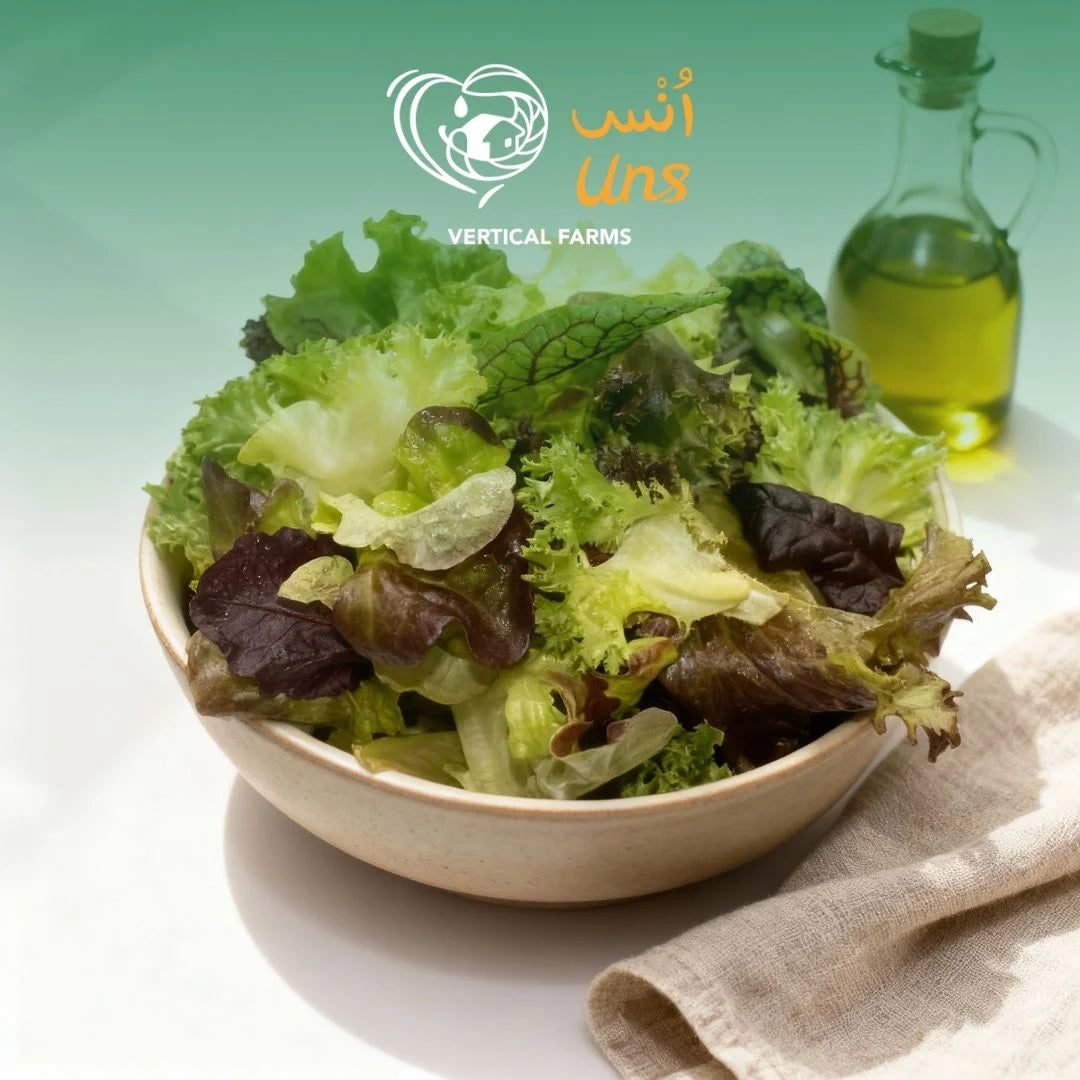 Uns Mesclun Salad 500G Clear Pet Bag