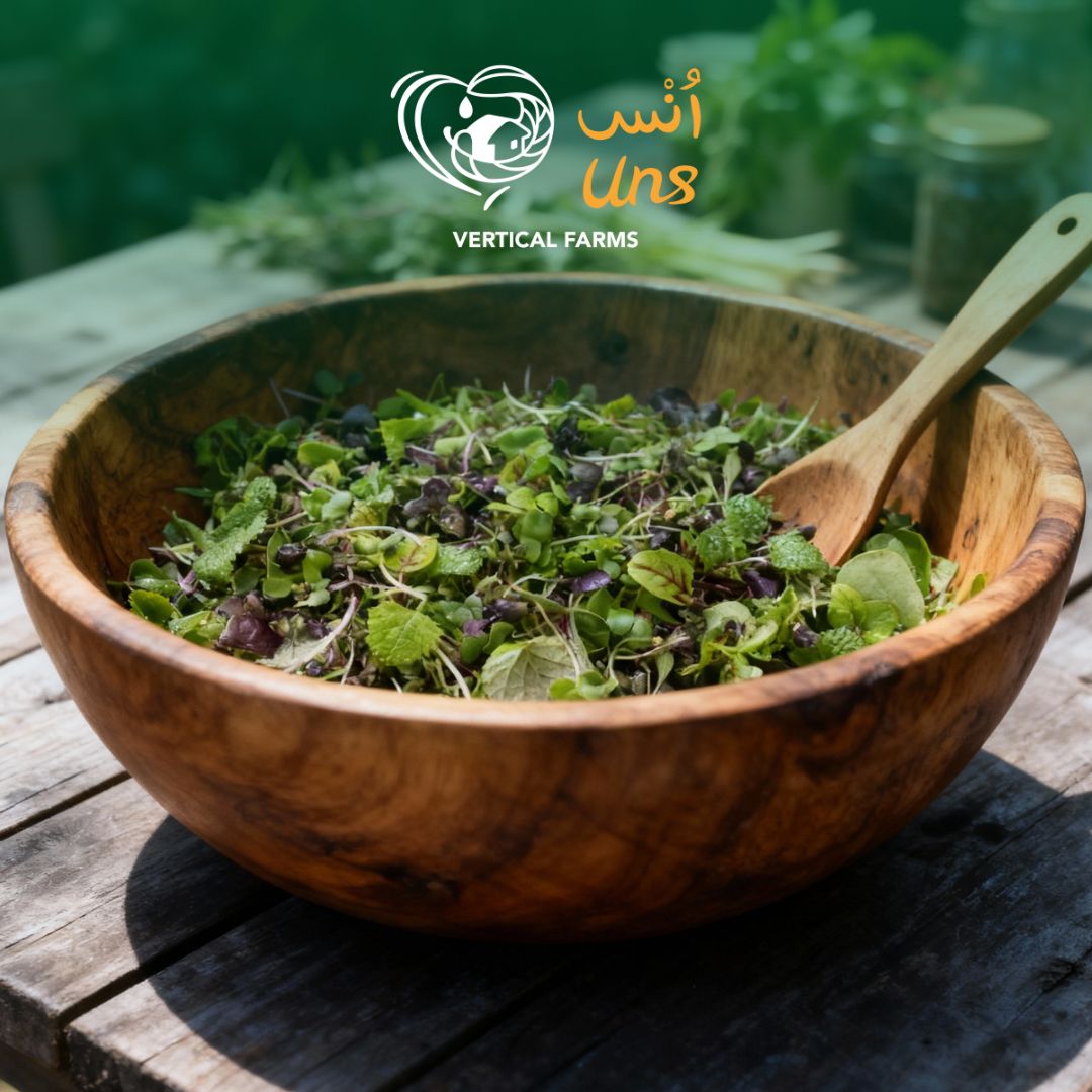 Uns Mixed Microgreen 100G Clear Pet Box