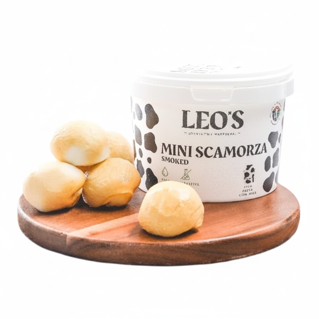 Leo's Mini Scamorza Smoked - Clear